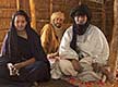 Tuareg family at home in Northern Mali