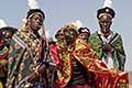 Turkana tribal dancing, Northern Kenya